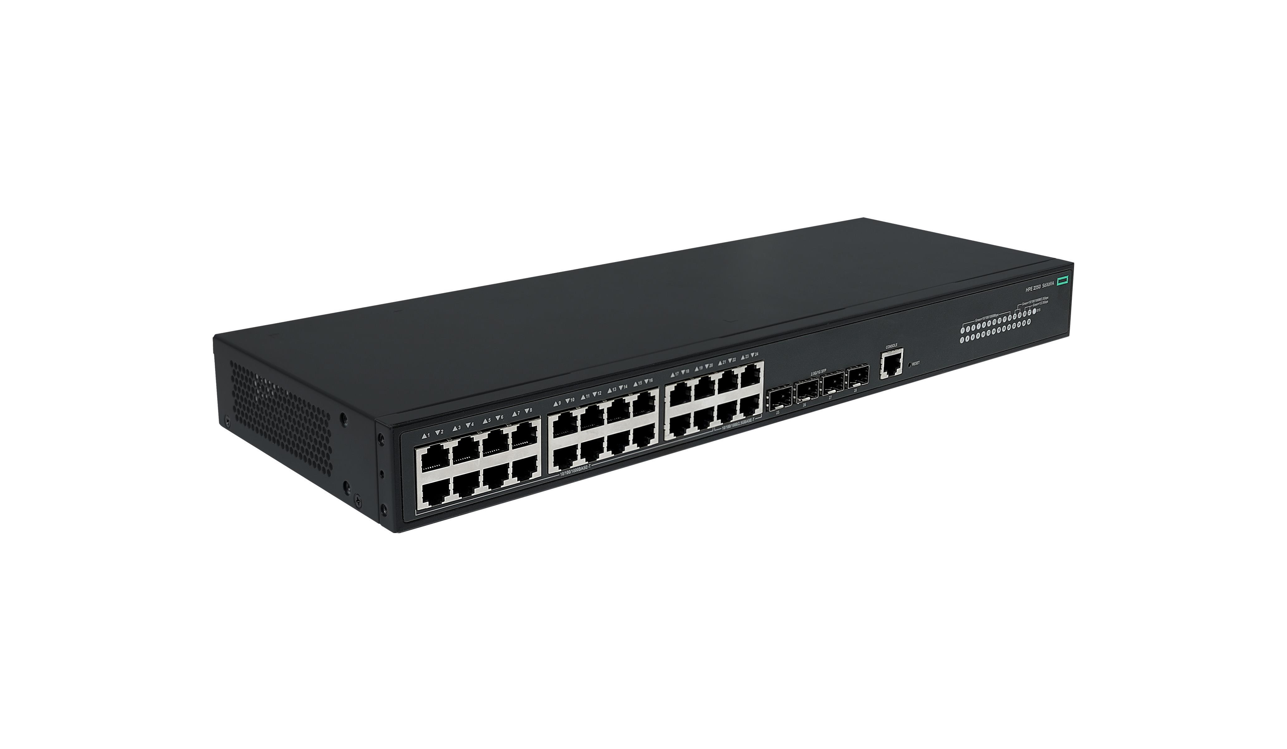 HPE Networking CW 2050 20p 10/ 100/ 1000BASE-T 4p Smart Rate 1/ 2.5GbE 4p SFP 1G/ 2.5G Switch0 