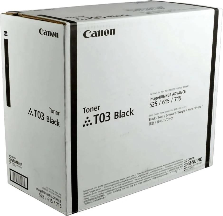 CANON toner T03 BK černý pro imageFORCE 710 series (51 500 str.)0 