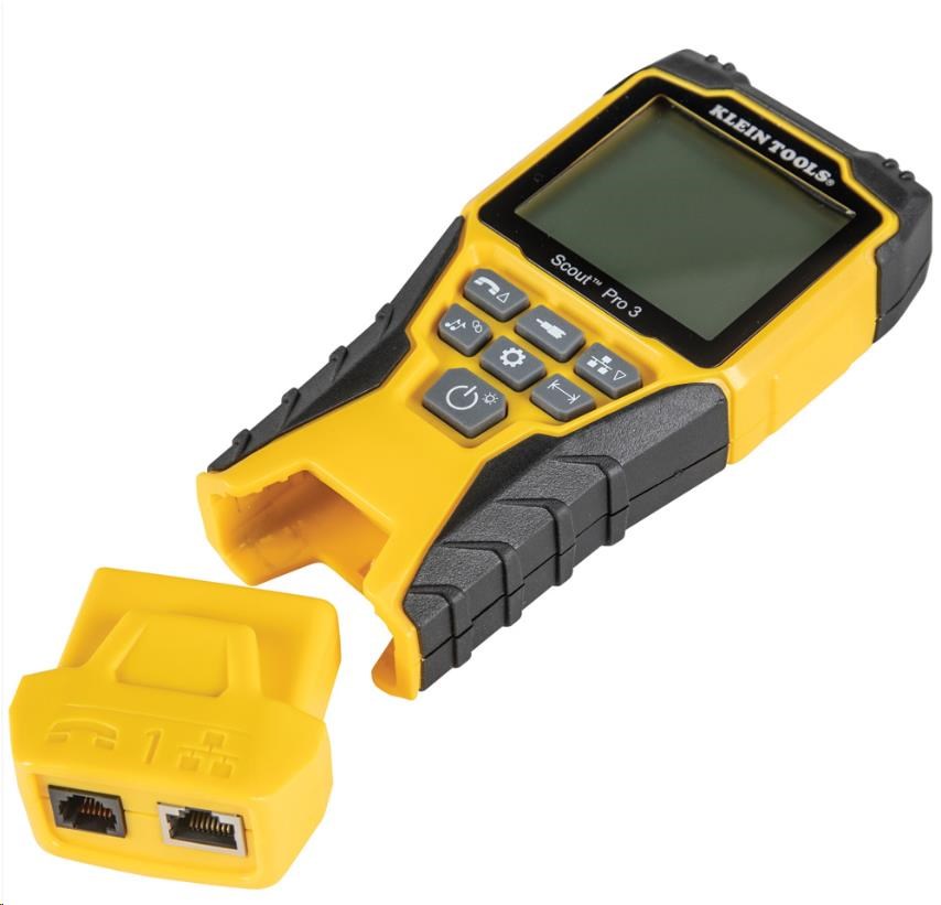 KLEIN TOOLS - VDV Scout® Pro 3 Tester Kit - 5x RJ45,  5x F-konektor5 