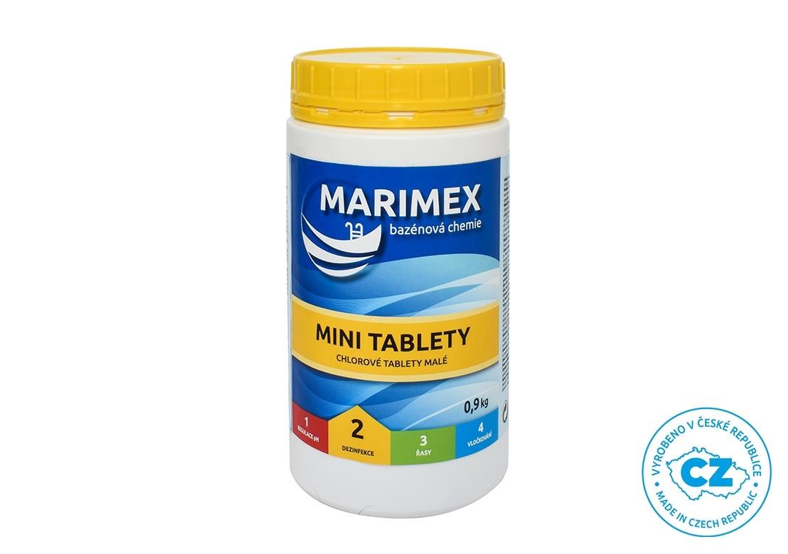Marimex Mini Tablety 0, 9 kg - bazénová chemie - DEZINFEKCE0 