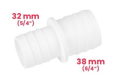 Marimex spojka hadicová redukovaná (32mm/ 38mm)0 