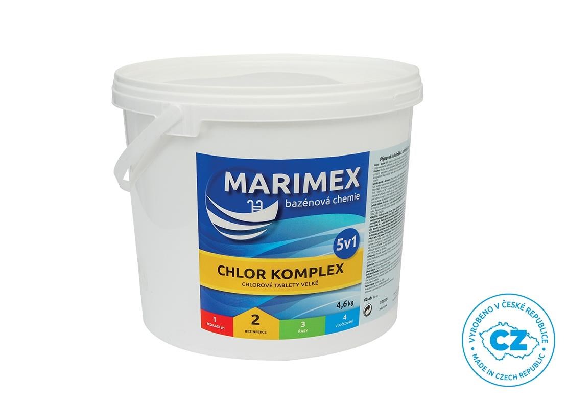 Marimex Komplex 5v1 4, 6 kg - bazénová chemie - DEZINFEKCE0 