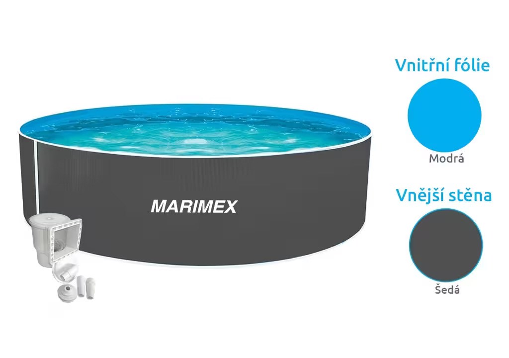 Marimex Orlando bazén 4, 57x1, 07 m s příslušenstvím2 