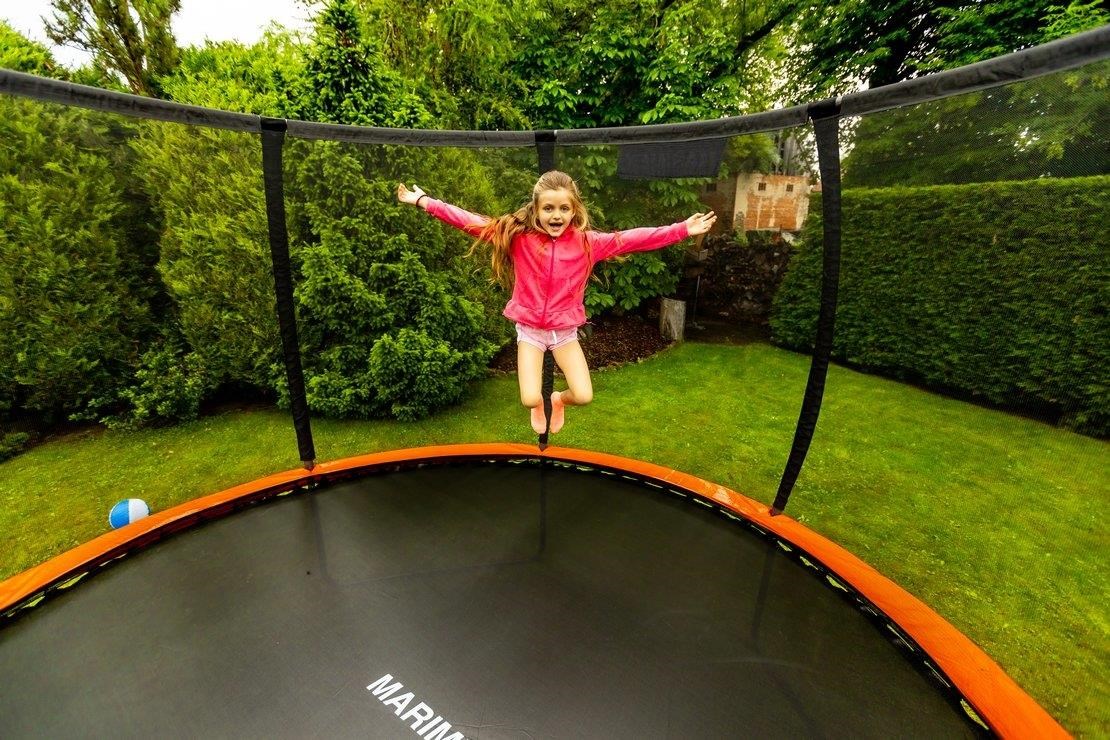 Marimex Premium trampolína 305 cm + vnitřní ochranná síť + schůdky ZDARMA6 