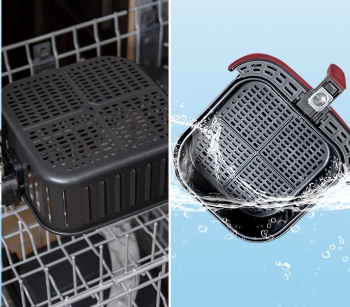 Cosori CP158/ CS158 - koš,  vnitřní,  červené madlo1 