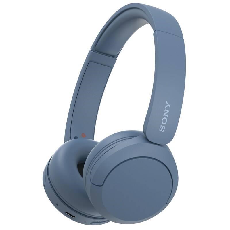 Sony bezdrátová sluchátka WH-CH520,  EU,  modrá0 