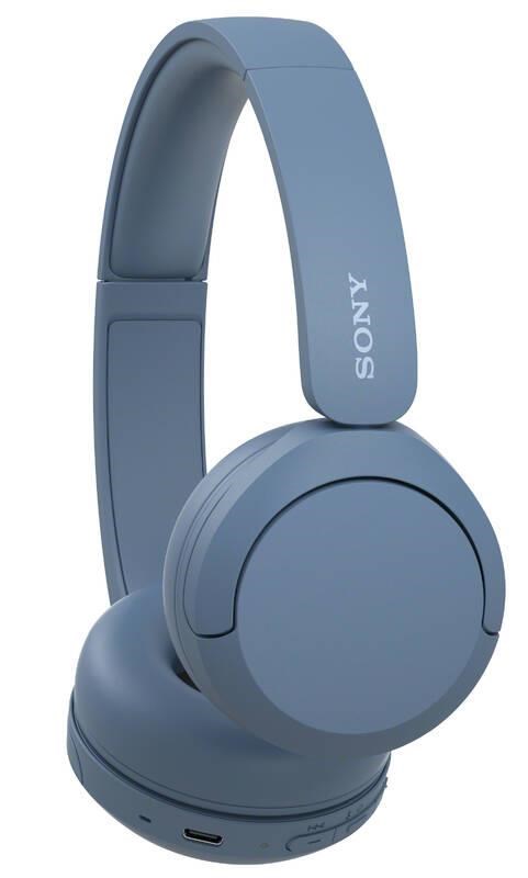 Sony bezdrátová sluchátka WH-CH520,  EU,  modrá2 