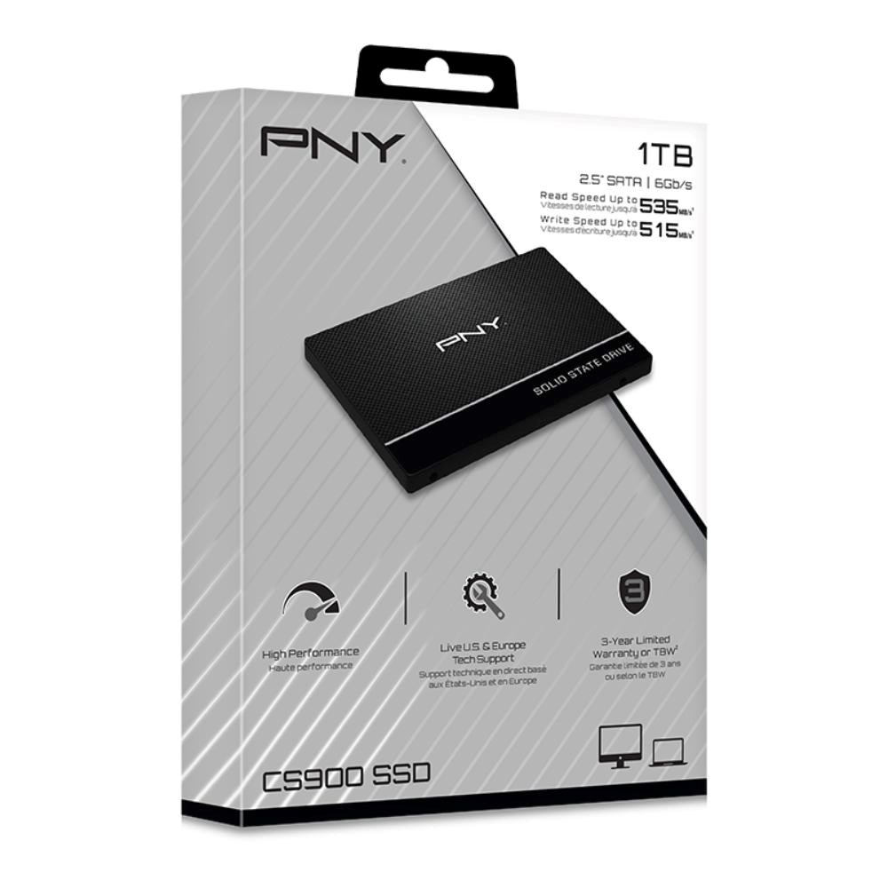 PNY SSD CS900 1TB,  SATA III 2, 5