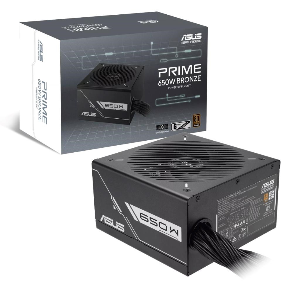 ASUS zdroj Prime 650W Bronze, 135mm,  80 Plus Bronze1 