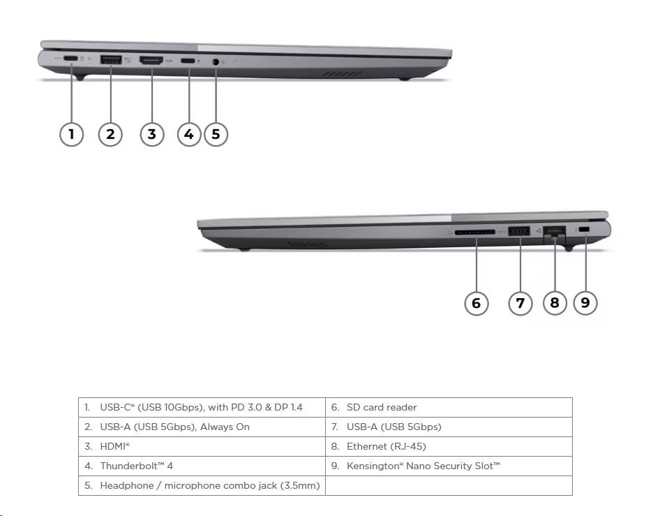 LENOVO NTB ThinkBook 16 G9 IRL - 7 240H, 16