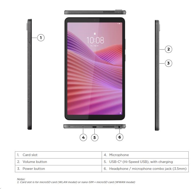 LENOVO TAB Tab One - Helio G85, 8.7