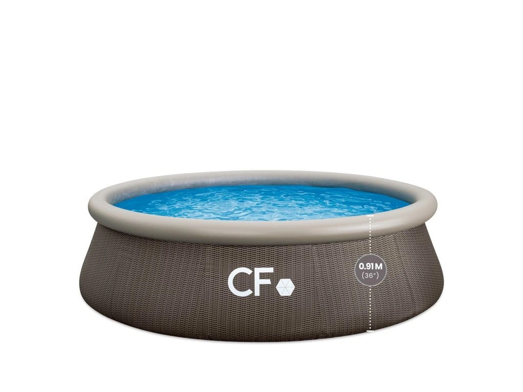 CF QUICK bazén,  ratan,  366 x 91 cm0 