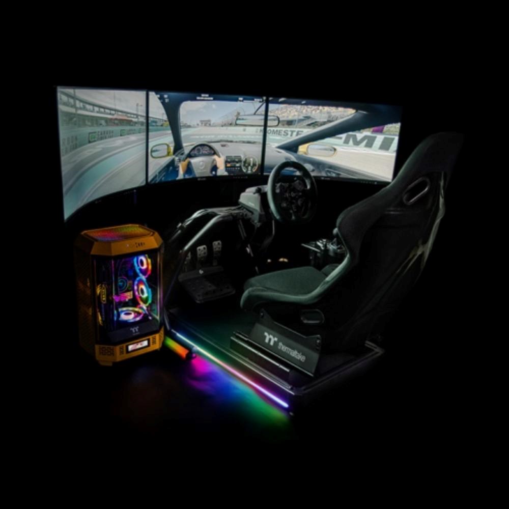 THERMALTAKE Závodní kokpit GR500 Racing Simulator Cockpit,  Černá4 