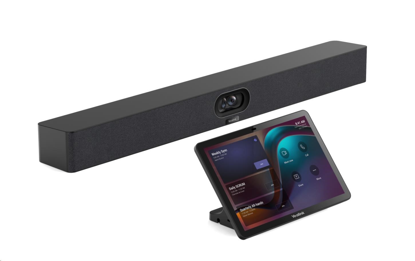 Yealink A50-031 All-in-one MeetingBar (skládá se ze 2 produktů) + dotykový panel CT250 