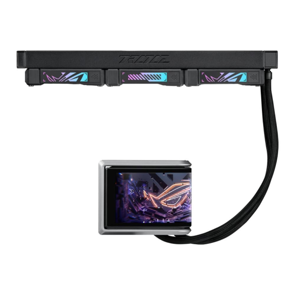 ASUS vodní chladič CPU AIO ROG RYUO IV 360 ARGB,  3x120mm,  LGA1851,  AM5,  černá3 