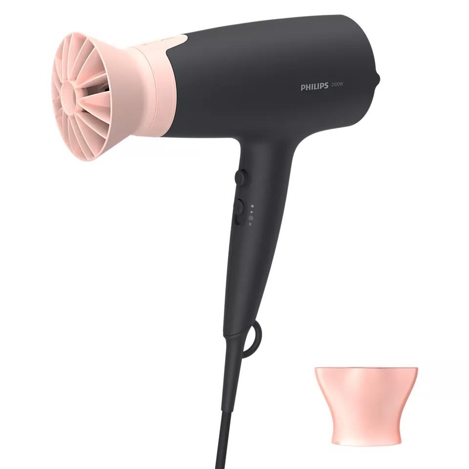 BAZAR - Philips Series 3000 BHD350/ 10 fén na vlasy,  2100 W,  3 nastavení teploty a rychlosti,  studený vzduch - Poškozený0 