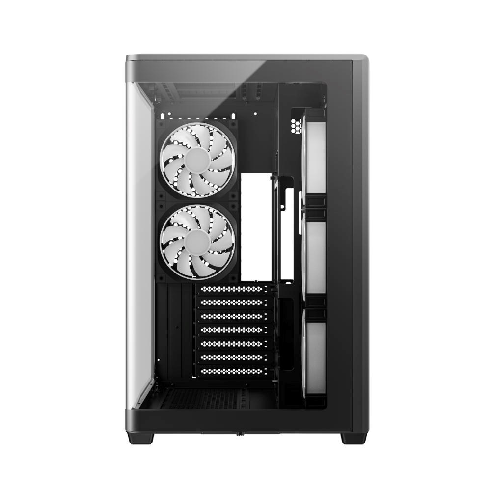 DEEPCOOL Case CG590U 5F,  ATX,  Průhledná bočnice,  5x120mm ARGB Fan,  černá1 