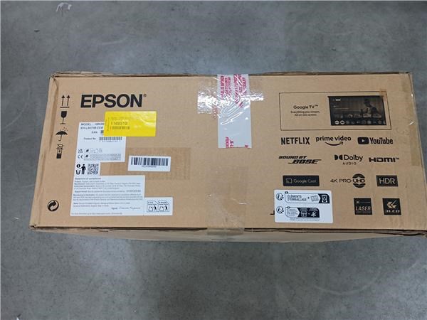 BAZAR - EPSON projektor EH-LS670B Metalická černá - Rozbaleno (Komplet)10 