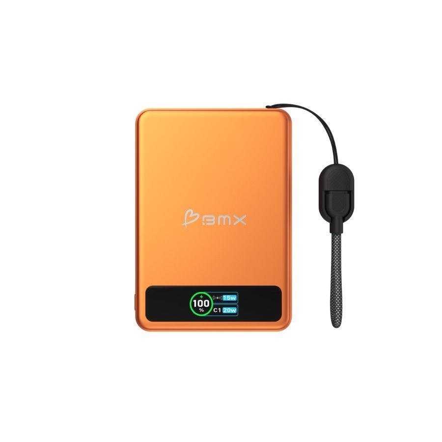 BMX SolidSafe™ 5K Solid-State Magnetic Power Bank,  Orange0 