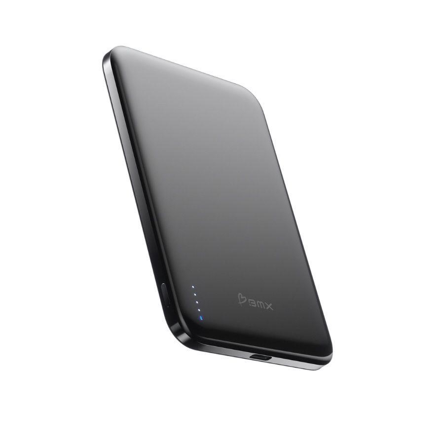 BMX SolidSafe™ Air Titanium 5K Qi2 Wireless Magnetic Power Bank,  Black0 