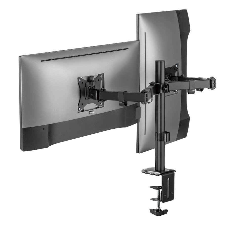 Stolní držák na 2 monitory Fiber Novelty FN4021 