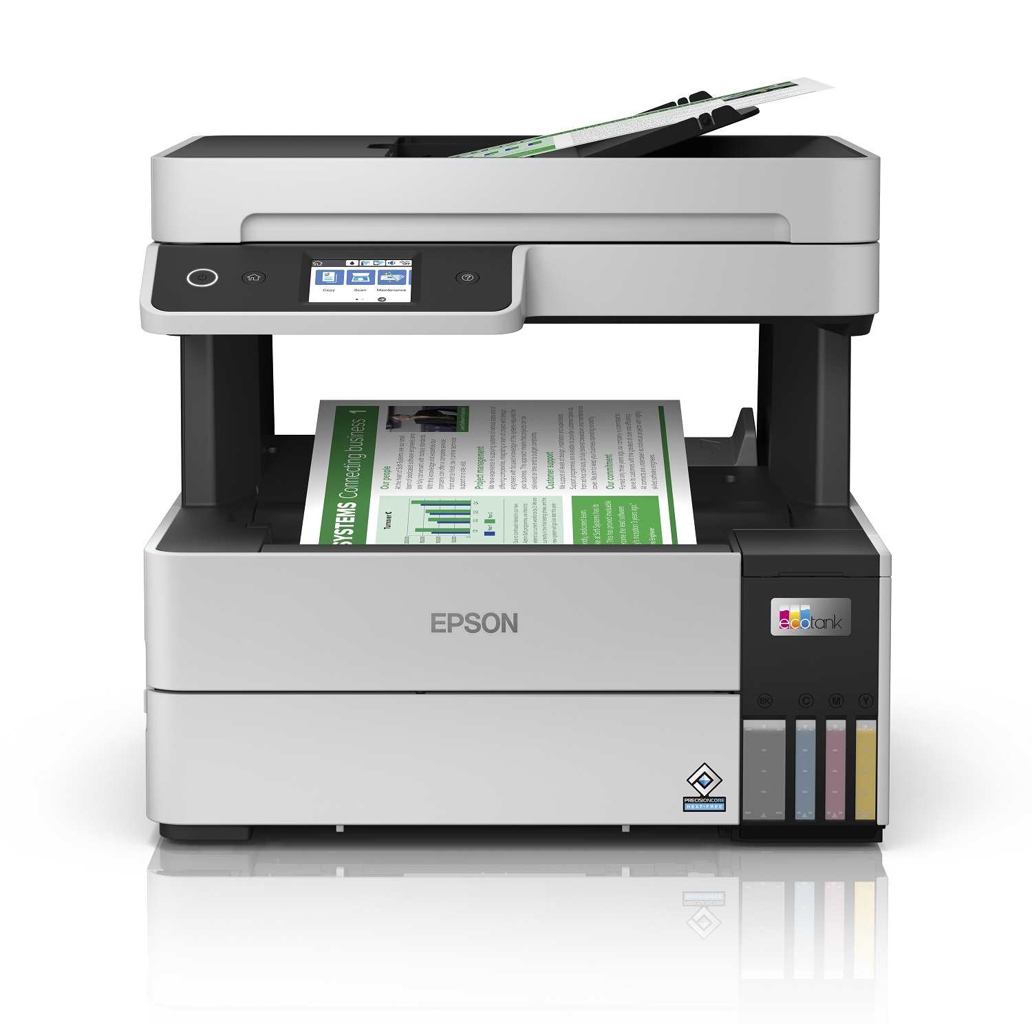 Atramentová tlačiareň EPSON EcoTank L6490,  4v1,  A4,  1200x4800dpi,  37 str./ min,  USB,  duplex,  3 roky záruka po registráci0 