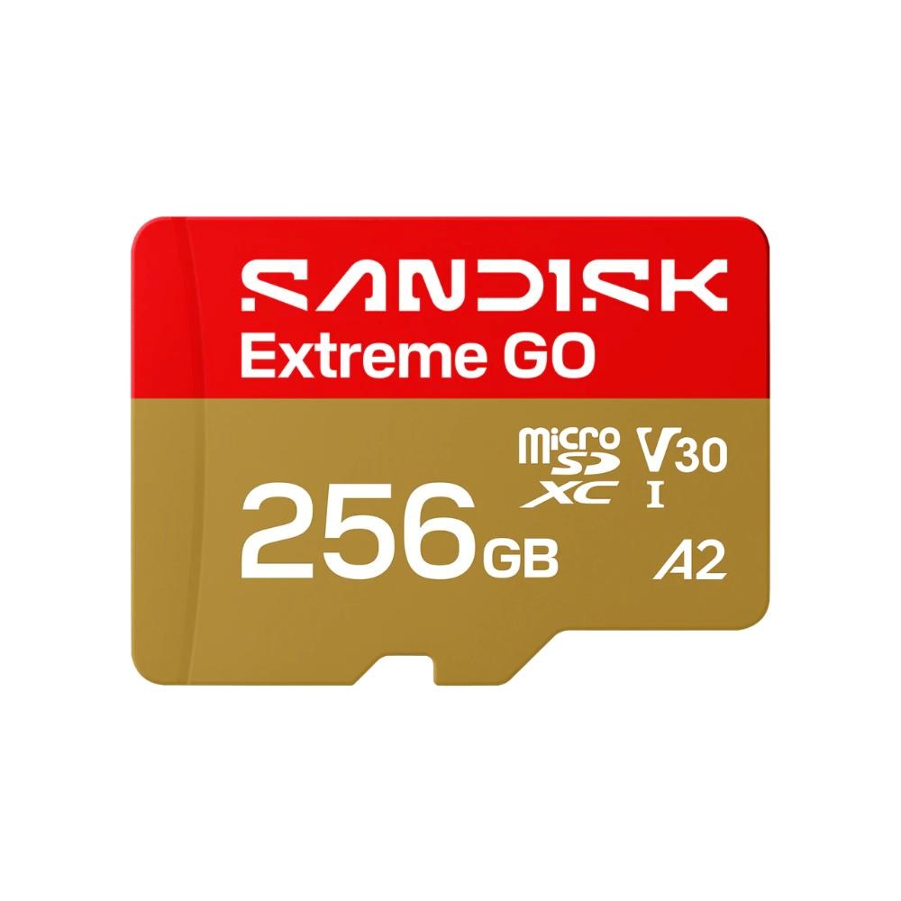 SanDisk micro SDXC karta 256GB Extreme GO (240 MB/ s ,  UHS-I U3 V30)0 