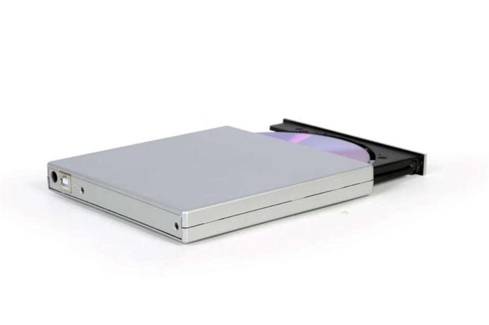 GEMBIRD externí mechanika DVD,  USB 2.0,  stříbrná1 