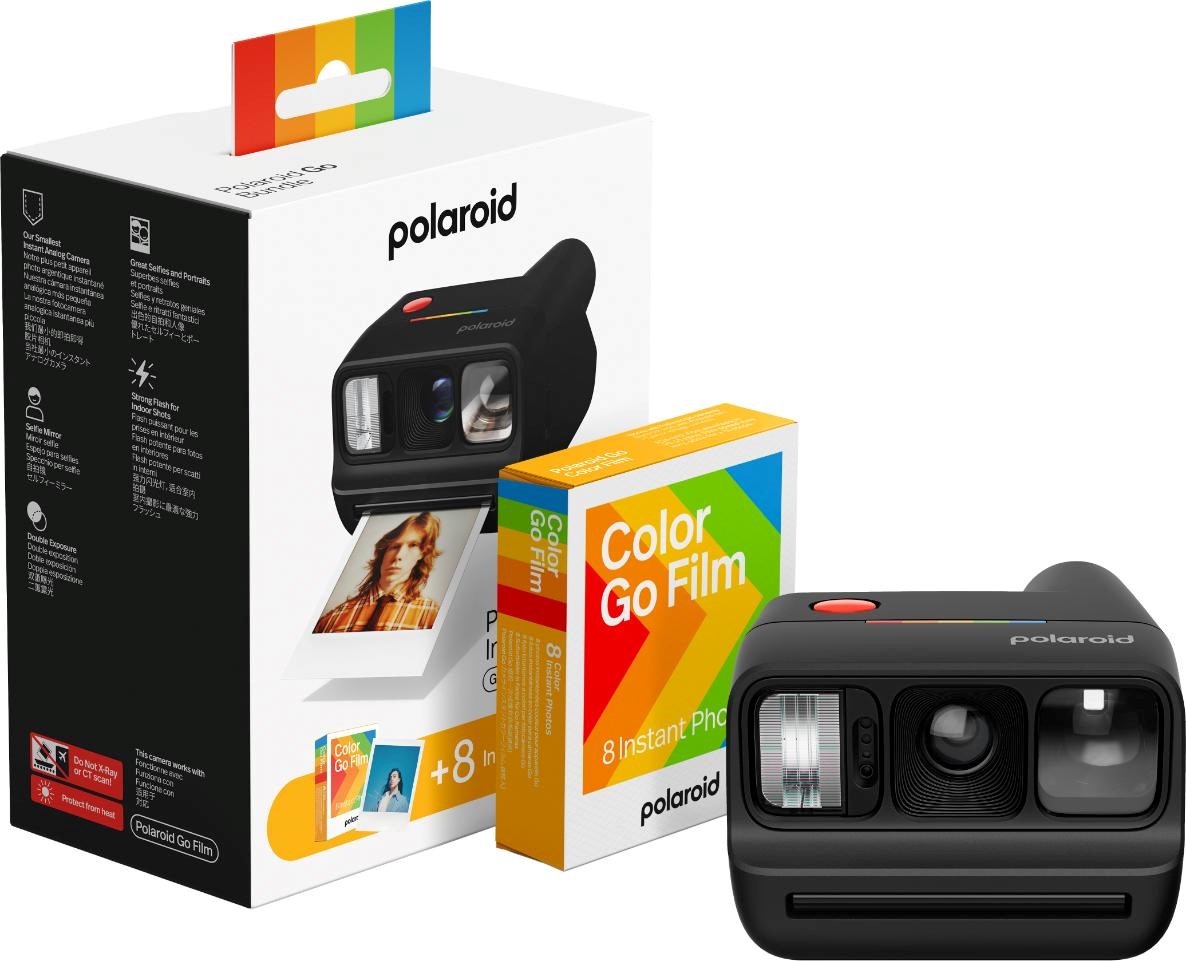 Polaroid Go Gen 3 Black + Color Film Bundle (8 fotografií)7 
