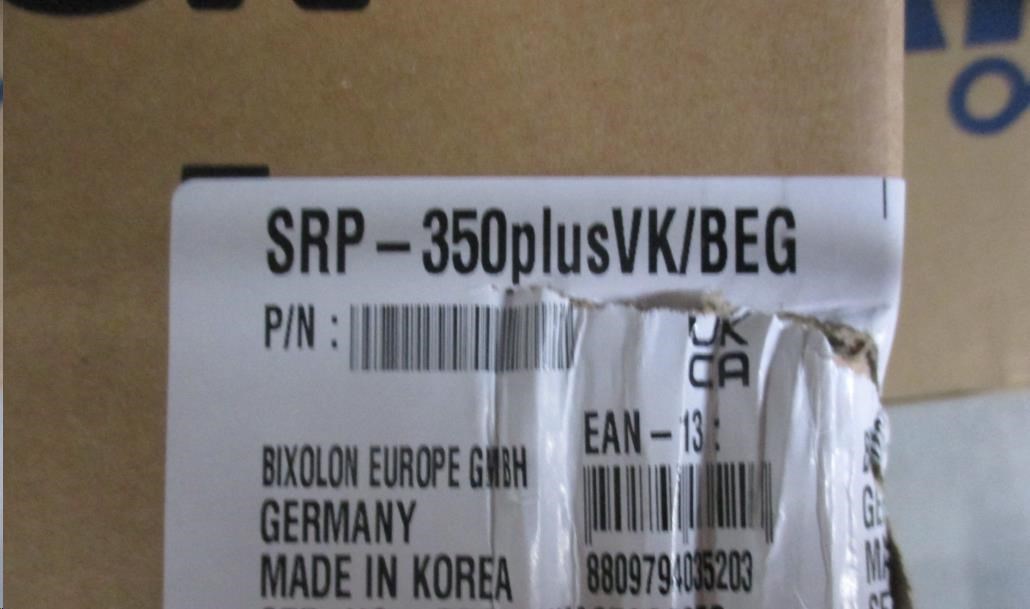 POŠKOZENÝ OBAL - Bixolon SRP-350plusV,  cutter,  USB,  Ethernet,  black1 