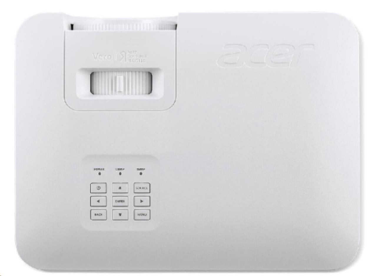 ACER Projektor XL2332 VERO, LASER, 1280x800, 5300 ANSI, 50 000:1, HDMI, repro, 20000h, 360st projekce, White1 
