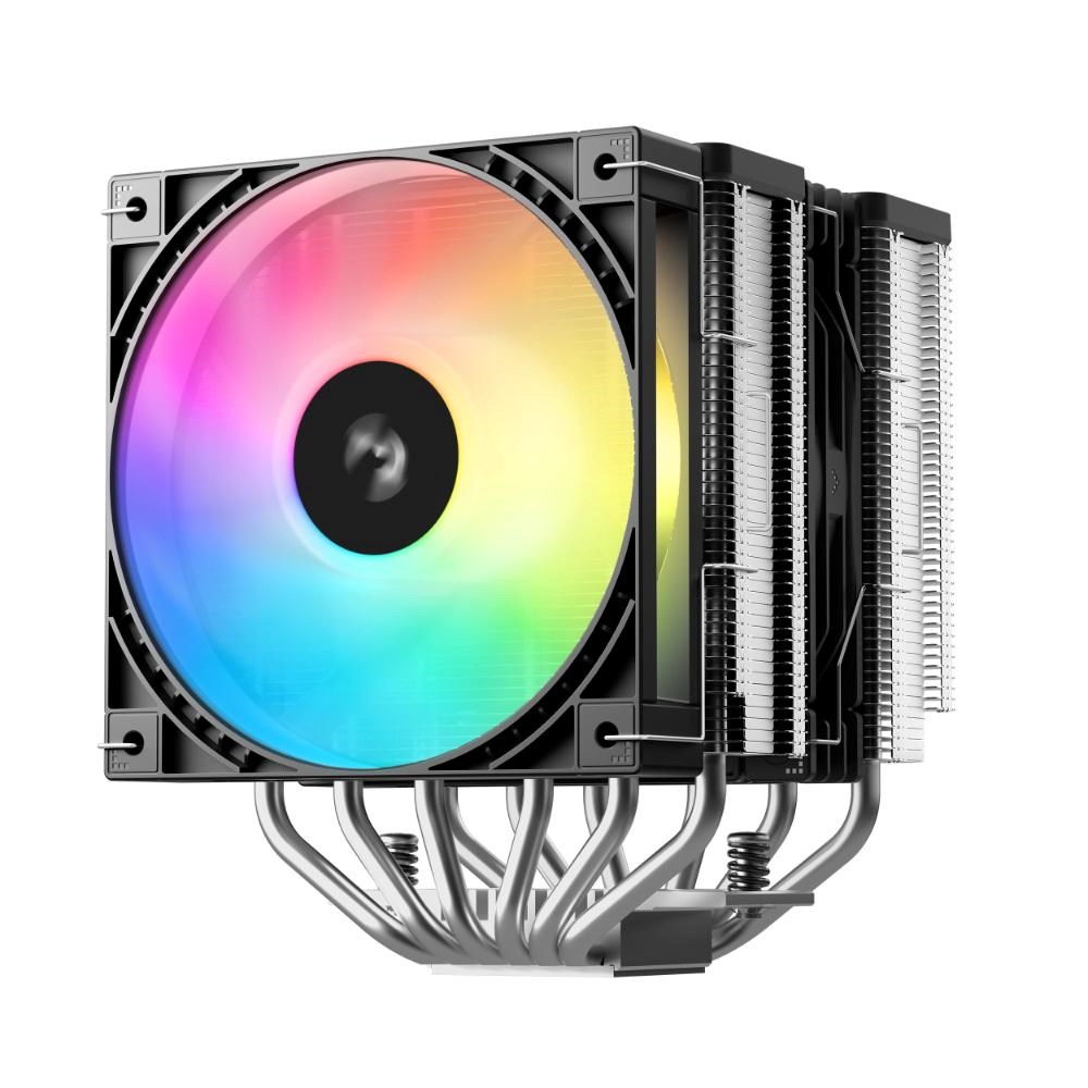 DEEPCOOL CPU Chladič AG620 G2 ARGB,  2x120mm,  ARGB,  LGA1851,  AM5,  černá3 