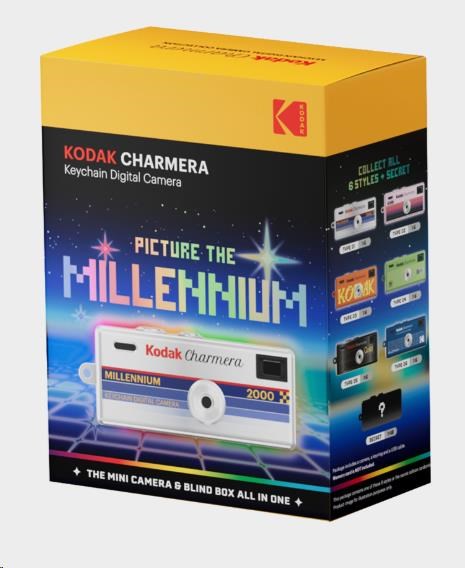 Kodak Charmera Millennium Keychain Digital Camera Blind Box0 