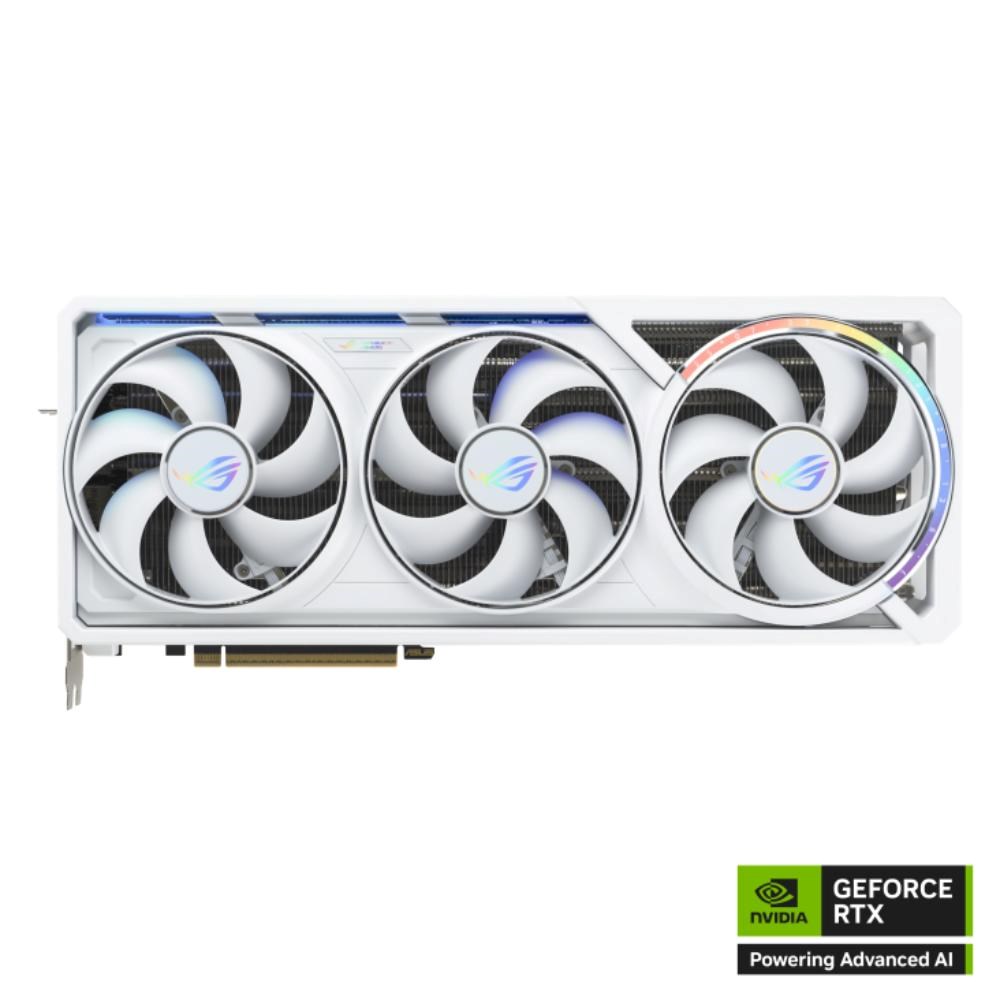 ASUS VGA NVIDIA GeForce RTX 5080 ROG ASTRAL WHITE 16GB OC,  16GB GDDR7,  3xDP,  2xHDMI1 
