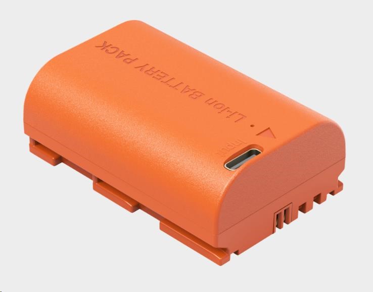 SmallRig 5407 Camera Battery USB-C Rechargeable Canon LP-E6P Orange0 