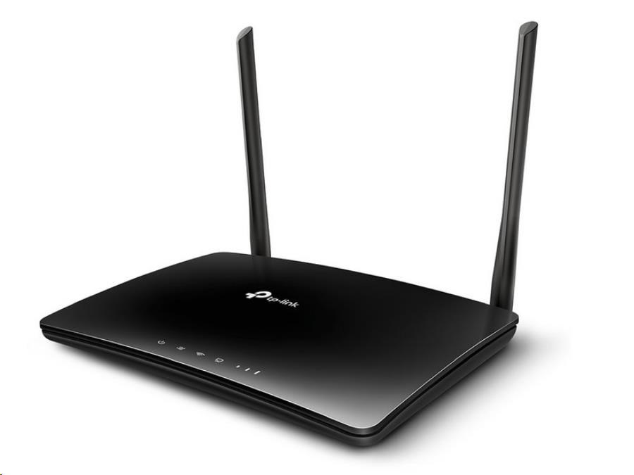TP-Link TL-MR6400 WiFi4 router (N300,  4G LTE,  2, 4GHz,  3x100Mb/ s LAN,  1x100Mb/ s LAN/ WAN,  1xmicroSIM)1 