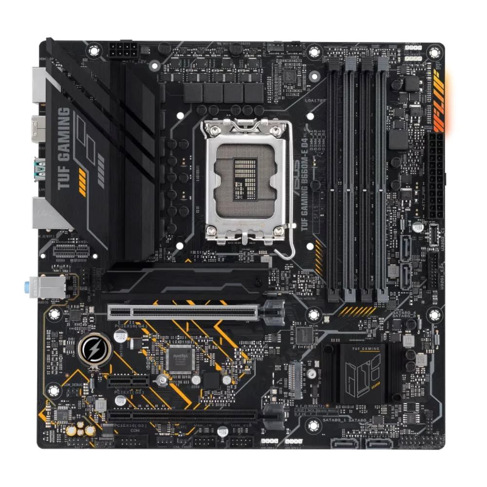 ASUS MB Sc LGA1700 TUF GAMING B660M-E D4,  Intel B660,  4xDDR4,  1xHDMI,  1xDP,  mATX0 