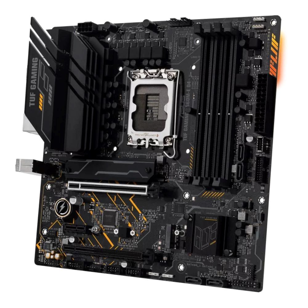 ASUS MB Sc LGA1700 TUF GAMING B660M-E D4,  Intel B660,  4xDDR4,  1xHDMI,  1xDP,  mATX1 