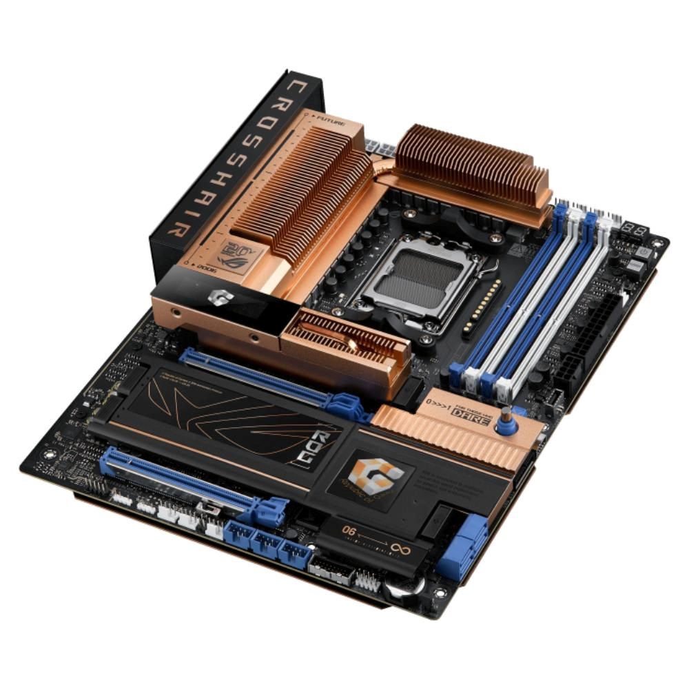 ASUS MB Sc AM5 ROG CROSSHAIR 2006,  AMD X870E,  4xDDR5,  WiFi,  1xHDMI,  2xUSB49 