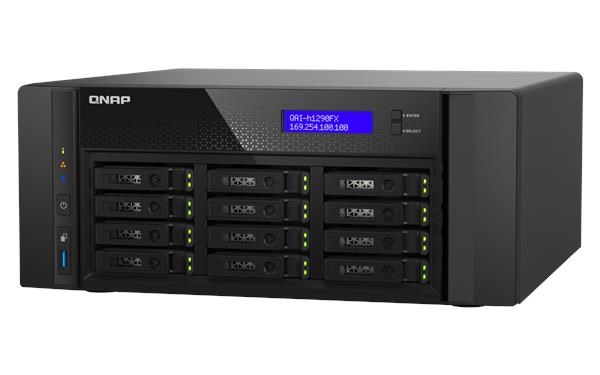QNAP QAI-h1290FX-7302P-128G (16C/ EPYC7302P/ 3, 3GHz/ 128GBRAM/ 12xU.2/ 2x2, 5GbE/ 2xSFP28/ 3xUSB3.2/ 4xPCIe)3 