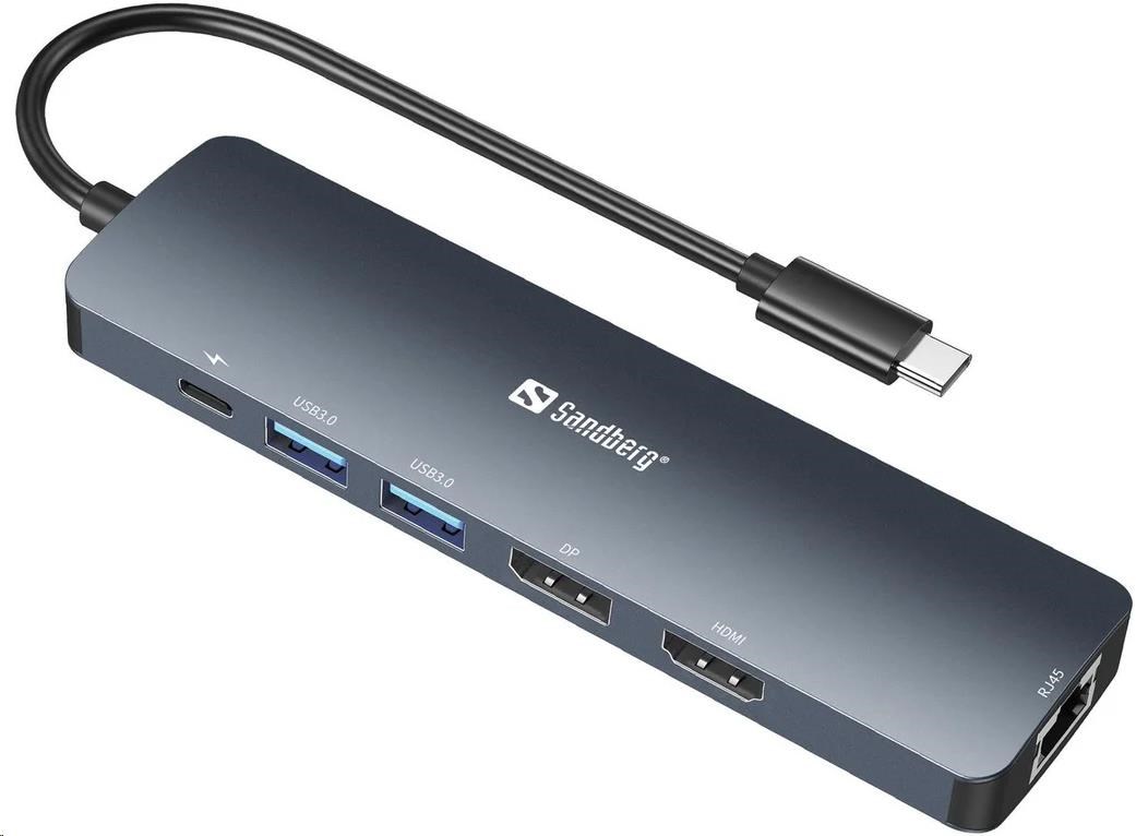 Sandberg USB-C 8K Display Dock0 