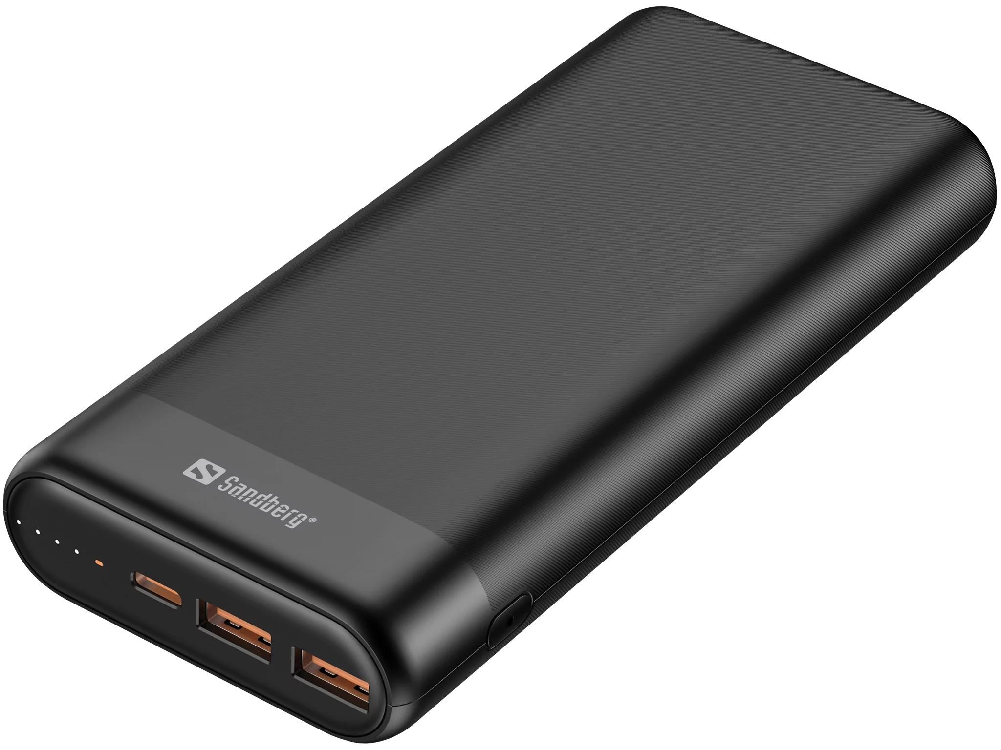 Sandberg Powerbank 20000 PD65W+2xQC3.00 