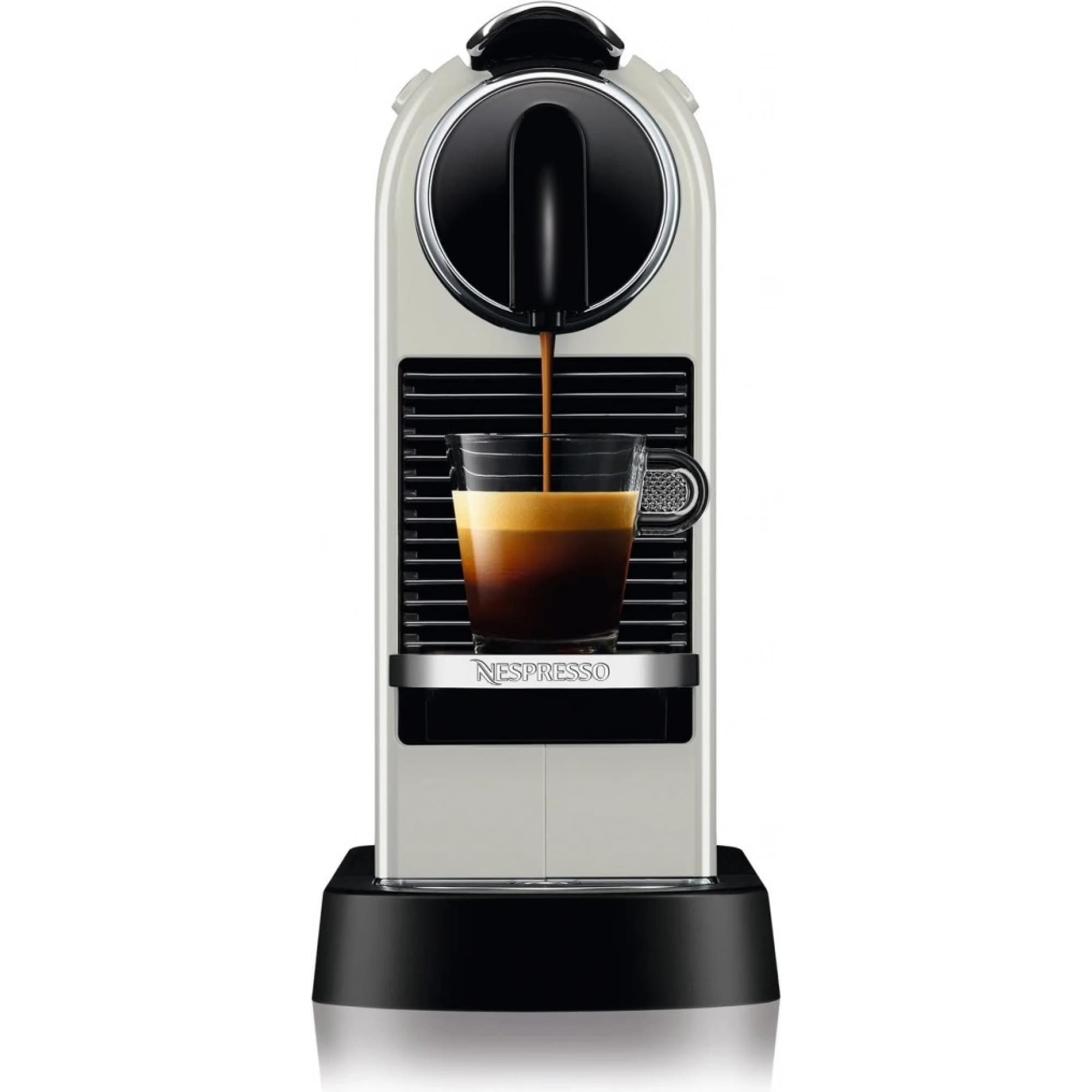 BAZAR - DeLonghi Nespresso Citiz EN 167.W,  kapslový kávovar bílý,  19 bar,  Thermoblock,  1 l nádrž - Poškozený obal (Kompl1 
