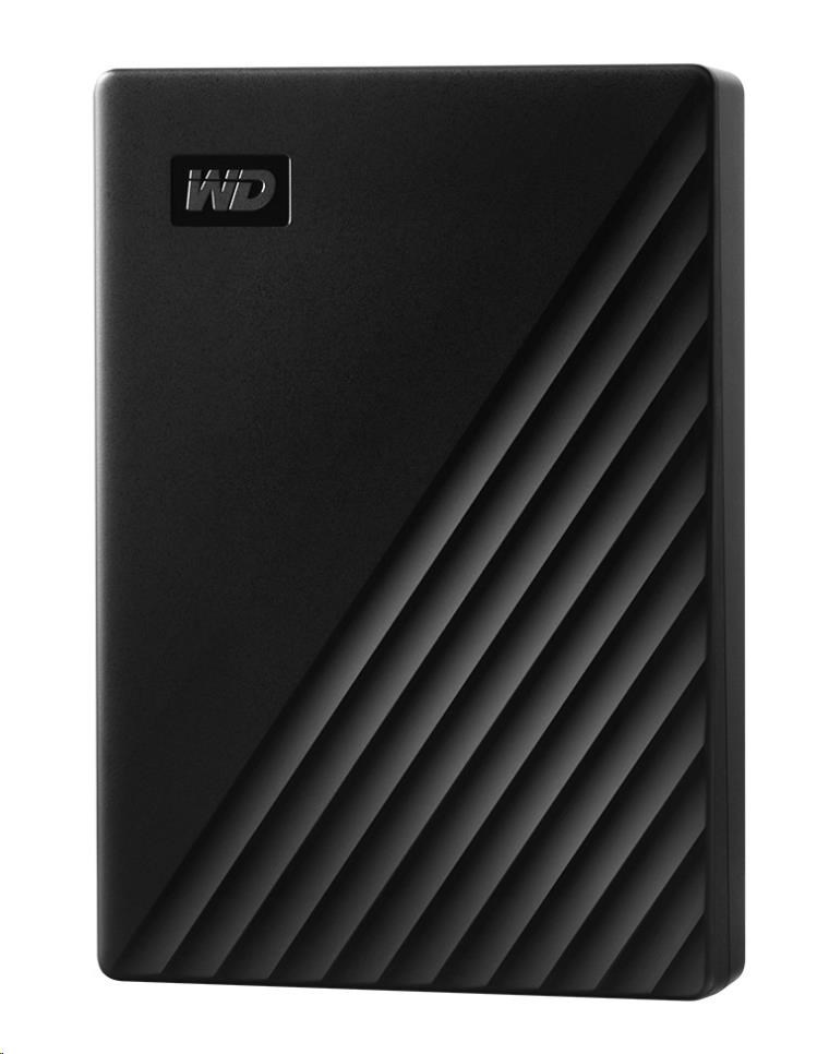 BAZAR - WD My Passport Portable 4TB,  Externí HDD,  USB 3.0,  černá (Bez příšlušenství)0 