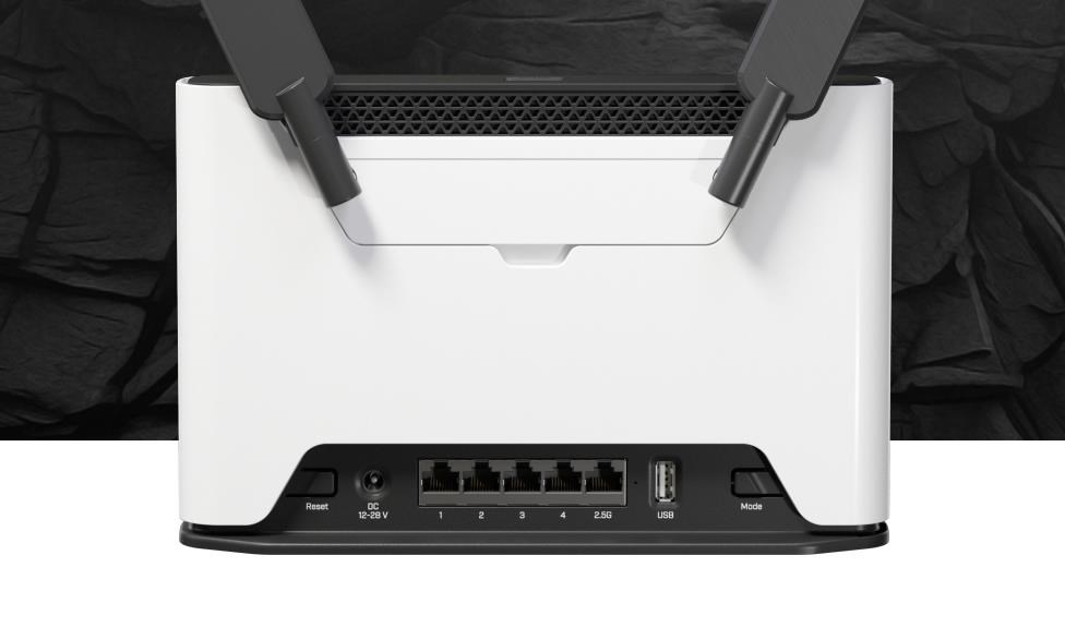 BAZAR - MikroTik S53UG+5HaxD2HaxD-TC&RG650E-EU W-Fi 6 Access Point Chateau 5G R17 ax - Rozbaleno (Komplet)1 