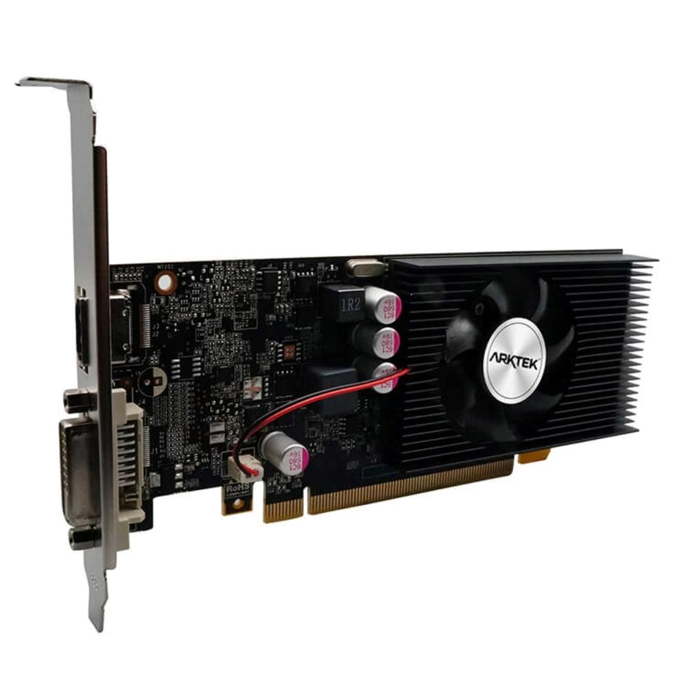 ARKTEK VGA NVIDIA GeForce GT 1030 2GB,  GT 1030,  2GB GDDR5,  1xHDMI,  1xDVI2 