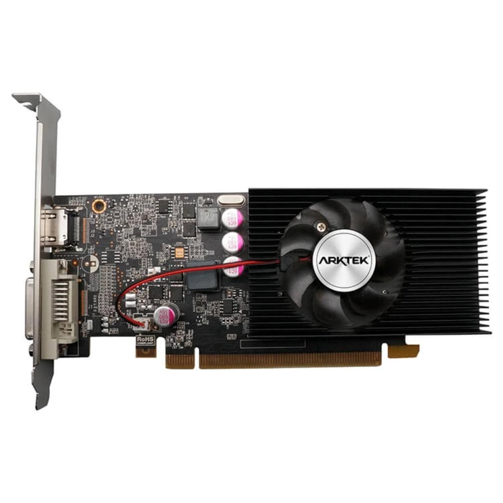 ARKTEK VGA NVIDIA GeForce GT 1030 2GB,  GT 1030,  2GB GDDR5,  1xHDMI,  1xDVI3 