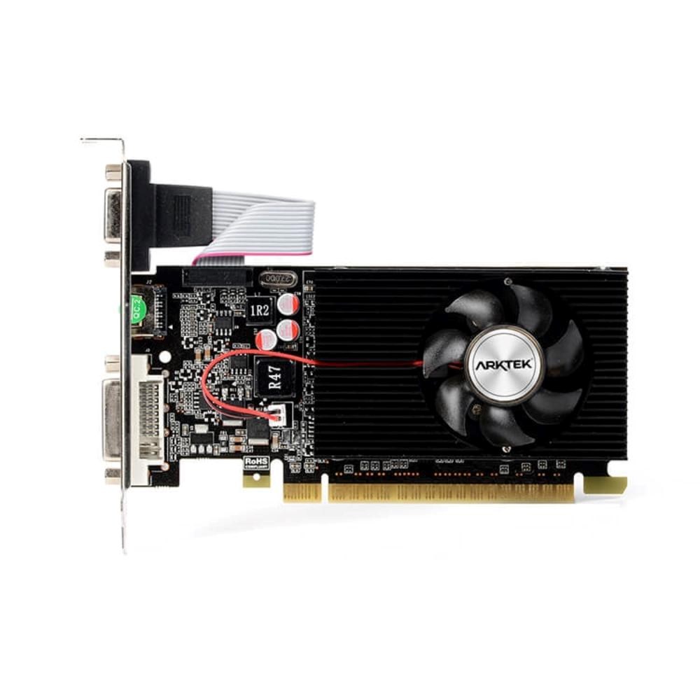 ARKTEK VGA NVIDIA GeForce GT 710 4GB,  GT 710,  4GB DDR3,  1xHDMI,  1xDVI,  1xVGA1 