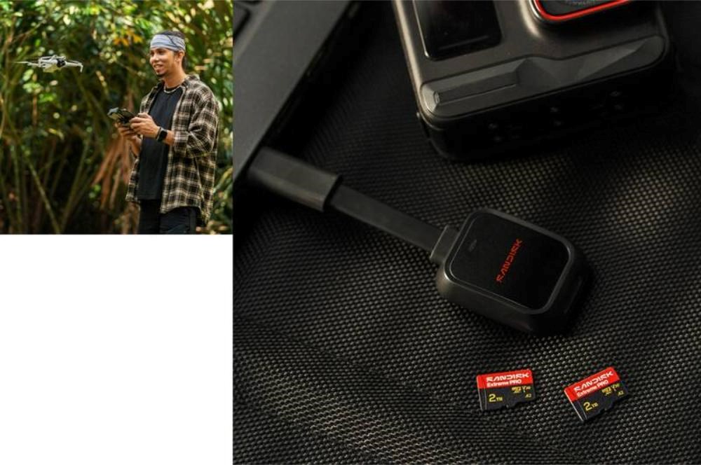 SanDisk micro SDXC Extreme PRO 128GB UHS-I U3 (250R/ 120W MB/ s,  UHS-I U3 V30) + adaptér2 