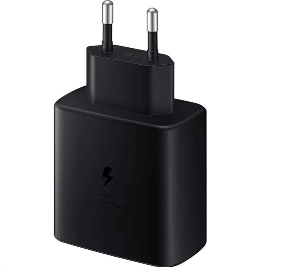 Cestovná nabíjačka Samsung EP-TA845XBE,  rýchle nabíjanie 45 W,  USB-C,  čierna1 